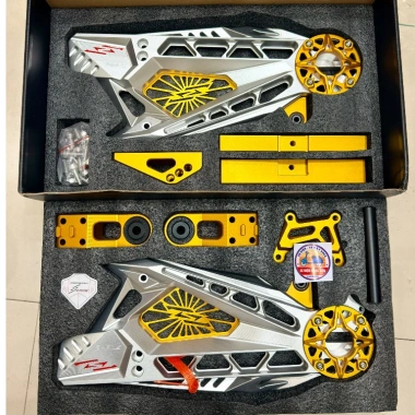 Gắp CNC V2 2-Plus 2.025 HH Creation Nhôm Phay Nguyên Khối, Chính Hãng, Độ Sắc Nhẹ Cao cho Xe Điện 4