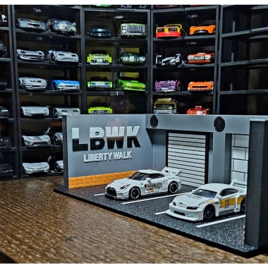 Gara Diorama Hot Wheels - Trang trí bàn hiện đại, giảm giá: 210k chỉ!