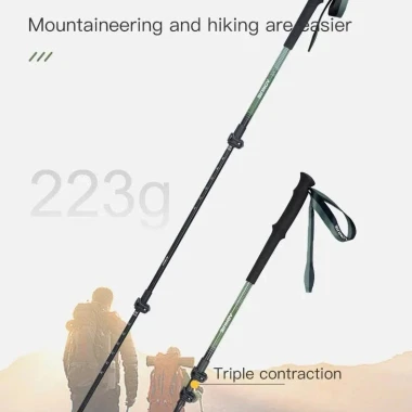 Gậy Leo Núi Rút Gọn Aonijie E4215 Nhôm Bền Nhẹ Giá Tốt Cho Hiking Trekking - 415k 3 Gậy Leo Núi Rút Gọn Aonijie E4215 Nhôm Bền Nhẹ Giá Tốt Cho Hiking Trekking - 415k 3