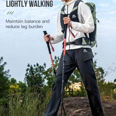 Gậy Leo Núi Rút Gọn Aonijie E4215 Nhôm Bền Nhẹ Giá Tốt Cho Hiking Trekking - 415k 4 Gậy Leo Núi Rút Gọn Aonijie E4215 Nhôm Bền Nhẹ Giá Tốt Cho Hiking Trekking - 415k 4