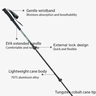 Gậy Leo Núi Rút Gọn Aonijie E4215 Nhôm Bền Nhẹ Giá Tốt Cho Hiking Trekking - 415k 9 Gậy Leo Núi Rút Gọn Aonijie E4215 Nhôm Bền Nhẹ Giá Tốt Cho Hiking Trekking - 415k 9