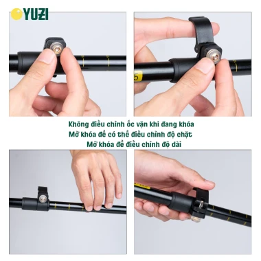 Gậy Leo Núi Trekking Yuzi Trek YZ65135 Chất Lượng Cao - Giảm 16% còn 279000 VND 5