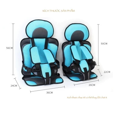 Ghế An Toàn Trẻ Em 6 Tháng - 12 Tuổi Điều Chỉnh Giá Cạnh Tranh 138332 VND 10