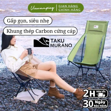 Ghế Camping Gấp Gọn Khung Thép Carbon Chịu Tải 240kg Giá Rẻ 2 Ghế Camping Gấp Gọn Khung Thép Carbon Chịu Tải 240kg Giá Rẻ 2