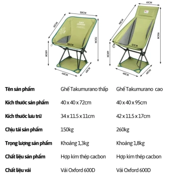 Ghế Camping Gấp Gọn Khung Thép Carbon Chịu Tải 240kg Giá Rẻ 8 Ghế Camping Gấp Gọn Khung Thép Carbon Chịu Tải 240kg Giá Rẻ 8