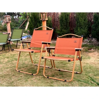 Ghế Camping Gấp Gọn Vải Cam - Ghế Du Lịch Dã Ngoại Giá Rẻ 160k, Khung Thép Cứng 11