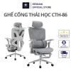 Ghế Công Thái Học CTH-86: Văn phòng, Game, Ngả 135° & Gác Chân - Giá giảm 3.159k