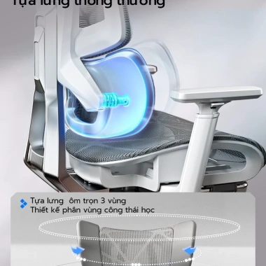 Ghế công thái học Xpanse X999 Gaming Văn phòng xoay 360°, bảo hành 3 năm, giá 2.999.000đ 2