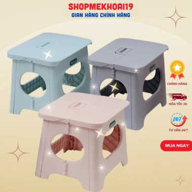 Ghế đẩu gấp gọn Hokori Nhựa Việt Nhật .Ghế nhựa Hokori xếp gọn mang đi du lịch tiện lợi-KHOAIBABY 2 Ghế đẩu gấp gọn Hokori Nhựa Việt Nhật .Ghế nhựa Hokori xếp gọn mang đi du lịch tiện lợi-KHOAIBABY 2