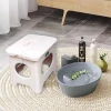 Ghế đẩu gấp gọn Hokori Nhựa Việt Nhật .Ghế nhựa Hokori xếp gọn mang đi du lịch tiện lợi-KHOAIBABY 7