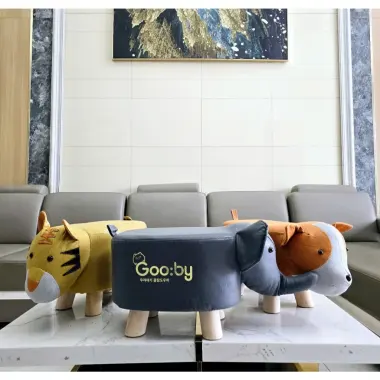 Ghế Đôn Hình Thú Gooby Cho Bé - Chân Gỗ Cao Cấp Giảm 21.8k còn 109k 4 Ghế Đôn Hình Thú Gooby Cho Bé - Chân Gỗ Cao Cấp Giảm 21.8k còn 109k 4