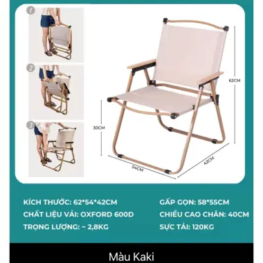 Ghế Dù Dã Ngoại Gấp Gọn - Vải Oxford 2 Lớp, Tiện Lợi Cho Camping & Du Lịch 6 Ghế Dù Dã Ngoại Gấp Gọn - Vải Oxford 2 Lớp, Tiện Lợi Cho Camping & Du Lịch 6