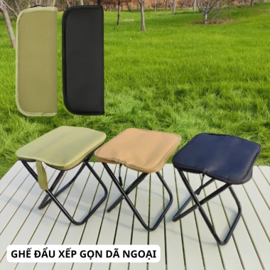 Ghế gấp gọn du lịch camping tiện lợi - Ghế xếp dạng ví câu cá giá rẻ chỉ 128k 2