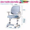 Ghế học sinh Unicorn E92 chống gù, tay vịn, độ cao linh hoạt, tựa lưng ôm sát 4