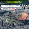 Ghế Kermit gấp gọn dã ngoại Takumaru - Khung thép carbon cao cấp, du lịch, cắm trại chỉ 430k 2