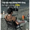 Ghế Kermit gấp gọn dã ngoại Takumaru - Khung thép carbon cao cấp, du lịch, cắm trại chỉ 430k 4