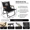 Ghế Kermit gấp gọn dã ngoại Takumaru - Khung thép carbon cao cấp, du lịch, cắm trại chỉ 430k 11