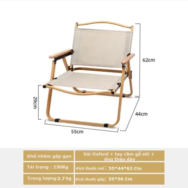 Ghế Nhôm Gấp Gọn Dã Ngoại Giá Rẻ - Tay Cầm Gỗ, Cắm Trại, Picnic Tiện Lợi Chỉ 135k 7 Ghế Nhôm Gấp Gọn Dã Ngoại Giá Rẻ - Tay Cầm Gỗ, Cắm Trại, Picnic Tiện Lợi Chỉ 135k 7