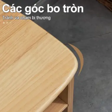 Ghế Thang Gấp 3 Bậc Đa Năng Gỗ Cao Su - Giá Tốt 495k Thay 628k - Thang Xếp Gọn Tiện Lợi 6
