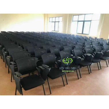 Ghế Training gấp gọn có bàn, chân mạ/sắt sơn đen - Giảm 208K còn 880K 4 Ghế Training gấp gọn có bàn, chân mạ/sắt sơn đen - Giảm 208K còn 880K 4