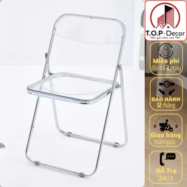 Ghế Văn Phòng Gấp Gọn Acrylic Trong Suốt Phong Cách Hàn Quốc Giá Rẻ 10 Ghế Văn Phòng Gấp Gọn Acrylic Trong Suốt Phong Cách Hàn Quốc Giá Rẻ 10