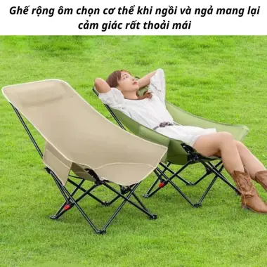 Ghế Xếp Kèm Bàn Gấp Inox Cao Cấp Vải Dù Quán Trà Cafe Giá Rẻ 90k Thay 115k Siêu Xinh 9