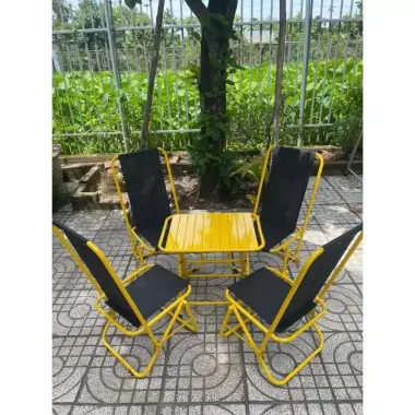 Ghế Xếp Lò Xo Khung Sắt Lưng Cao - Ghế Cà Phê Dựng Ngoài Trời Giá Rẻ 110k 4 Ghế Xếp Lò Xo Khung Sắt Lưng Cao - Ghế Cà Phê Dựng Ngoài Trời Giá Rẻ 110k 4