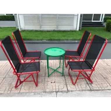 Ghế Xếp Lò Xo Khung Sắt Lưng Cao - Ghế Cà Phê Dựng Ngoài Trời Giá Rẻ 110k 11 Ghế Xếp Lò Xo Khung Sắt Lưng Cao - Ghế Cà Phê Dựng Ngoài Trời Giá Rẻ 110k 11