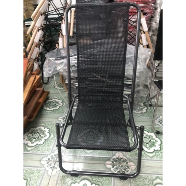 Ghế Xếp Lò Xo Khung Sắt Lưng Cao - Ghế Caffê, Trà Sữa, Câu Cá Giá Rẻ 110k 11 Ghế Xếp Lò Xo Khung Sắt Lưng Cao - Ghế Caffê, Trà Sữa, Câu Cá Giá Rẻ 110k 11