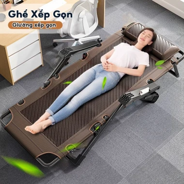 Ghế Xếp Thư Giãn AURAWELL - Giường Gấp Gọn, Mây Nhẹ, Tặng Gối, Giá Chỉ 1.199.000đ 3 Ghế Xếp Thư Giãn AURAWELL - Giường Gấp Gọn, Mây Nhẹ, Tặng Gối, Giá Chỉ 1.199.000đ 3