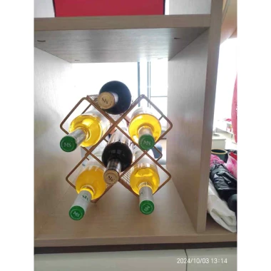 Giá đựng rượu vang đỏ - Trưng bày tủ phòng khách, giá để chai vang 145.000 6