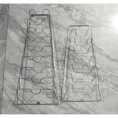 Giá treo vung nắp xoong nồi 6-9 tầng inox 201 - Đóng tường, tiết kiệm không gian, chỉ 89k 6