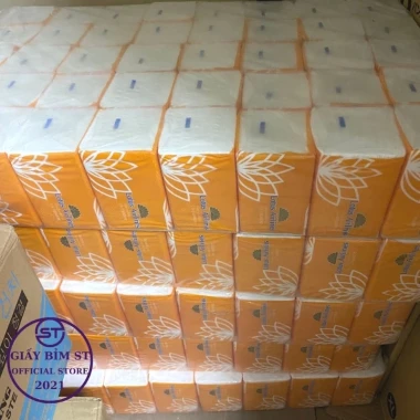 Giấy ăn rút Lụa Thuận Phát 3 lớp mềm mại - 480 tờ/gói giá chỉ 15.000đ tiện lợi 6
