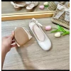 Giày búp bê mũi vuông 4p - Đẹp, êm nhẹ, cao điệu đà K18, Giá ưu đãi 182.600 4