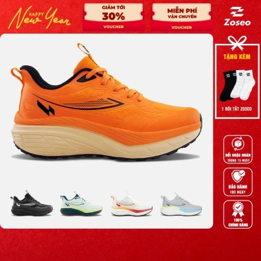 Giày chạy bộ Zoseo Airpath nam nữ, đế EVA nhẹ êm, nẩy mạnh, upper thoáng khí, size 35-45, 733.100 VND