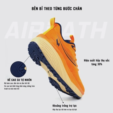 Giày chạy bộ Zoseo Airpath nam nữ, đế EVA nhẹ êm, nẩy mạnh, upper thoáng khí, size 35-45, 733.100 VND 4 Giày chạy bộ Zoseo Airpath nam nữ, đế EVA nhẹ êm, nẩy mạnh, upper thoáng khí, size 35-45, 733.100 VND 4