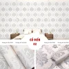 Giấy Dán Tường Cành Đào Lá Đỏ Retro Giá Rẻ Khổ 45cm Sẵn Keo Chỉ 18700đ 15