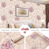 Giấy Dán Tường Cành Đào Lá Đỏ Retro Giá Rẻ Khổ 45cm Sẵn Keo Chỉ 18700đ 20