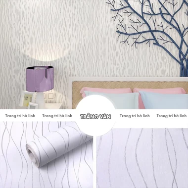 Giấy Dán Tường Cành Đào Lá Đỏ Retro Giá Rẻ Khổ 45cm Sẵn Keo Chỉ 18700đ 23