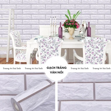 Giấy Dán Tường Cành Đào Lá Đỏ Retro Giá Rẻ Khổ 45cm Sẵn Keo Chỉ 18700đ 45