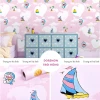 Giấy dán tường Doraemon Kitty vũ trụ cho phòng ngủ trẻ em giá rẻ chỉ 19700đ 15