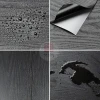 Giấy dán tường giả gỗ đen chống thấm, decal vân gỗ trang trí bàn tủ chỉ 11500đ 5