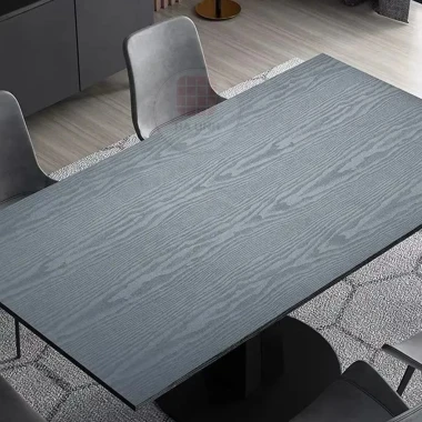 Giấy dán tường giả gỗ đen chống thấm, decal vân gỗ trang trí bàn tủ chỉ 11500đ 6