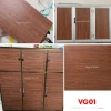 Giấy dán tường giả gỗ đen chống thấm, decal vân gỗ trang trí bàn tủ chỉ 11500đ 12