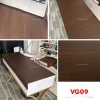 Giấy dán tường giả gỗ đen chống thấm, decal vân gỗ trang trí bàn tủ chỉ 11500đ 20