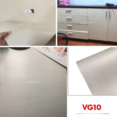 Giấy dán tường giả gỗ đen chống thấm, decal vân gỗ trang trí bàn tủ chỉ 11500đ 21
