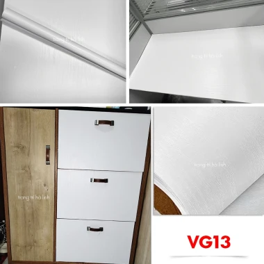 Giấy dán tường giả gỗ đen chống thấm, decal vân gỗ trang trí bàn tủ chỉ 11500đ 23