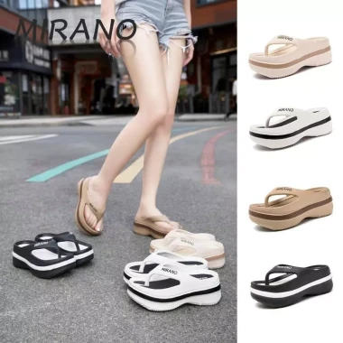 Giày Mirano 8265-2 Nữ Cao Cấp - Dép Phong Cách Hàn Quốc Thoáng Khí, Mềm Đàn Hồi, Giá Cực Rẻ 125k 5