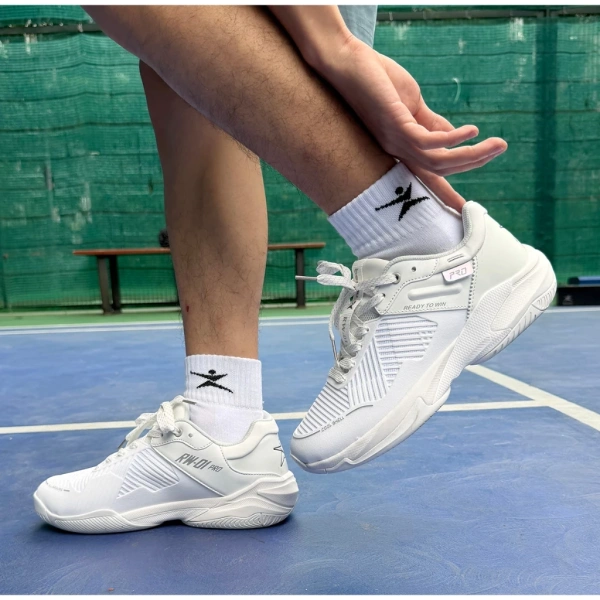 Hình ảnh sản phẩm Giày Pickleball Bendu LEO VI + lefus L023 êm chân thoáng khí bám sân - Giá 599k
