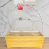 Giỏ Cắm Hoa Đựng Trái Cây Hình Thuyền Nhiều Màu, Quai Xách Tiện Lợi Quà Tặng 5
